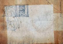 Skizze der Initialien A und D