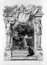 Erster süßer Kuss der Liebe!, Illustration zu <cite>Der Trompeter von Säckingen</cite> von Joseph Victor von Scheffel