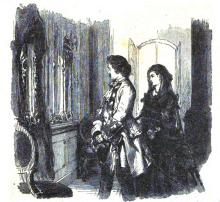Karl und Amalia in der Ahnengalerie