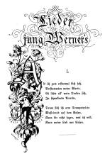 Der Trompeter von Säkkingen - XIV. Stück - Lieder jung Werner's