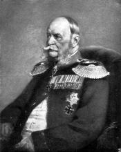 Sitzporträt Kaiser Wilhelm I. vom 16. Februar 1880