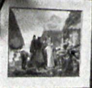 Farbskizze zu Peter der Große in Altona (14. Januar 1713)