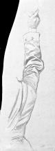 Arm mit angedeuteter M&uuml;tze