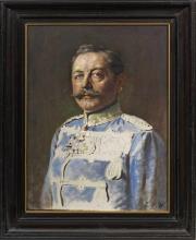 Bildnis Kaiser Wilhelm II. - unvollendet