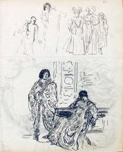 Zwei historische Szenen