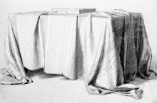 Tisch mit Decke
