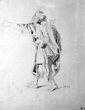 Figur zu Joseph mit ausgebreiteten Armen
