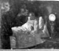 Farbskizze zu dem Gemälde Kaiser Wilhelm I. auf dem Sterbebett