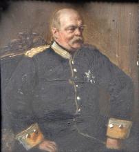 Bismarck. Miniatur aus der Sammlung Lœwe