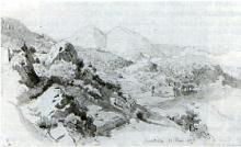 Landschaft bei Civitella