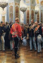 Prinz Friedrich Karl auf dem Hofball