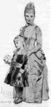 Frau Erbprinzessin von Meiningen und Tochter