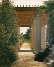 Pergola an der Wannsee-Villa (Pergola im Quistorp&lsquo;schen Dreieck)
