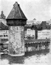 Wasserturm in Luzern