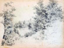 See beim Schloss Falkenhagen