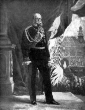 König Wilhelm von Preußen in Aachen 1865