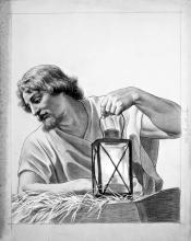 Joseph mit Laterne