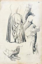 Weibliche Kostümstudien