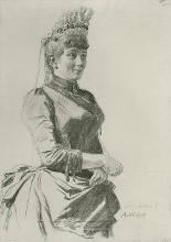 Malke (Amalie) Fabian, geb. Richter (Figur zu K&ouml;nigin Sophie Charlotte)