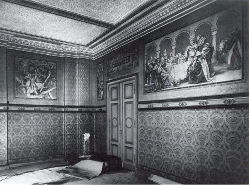 Musikzimmer der Villa VI. - Stand 1938