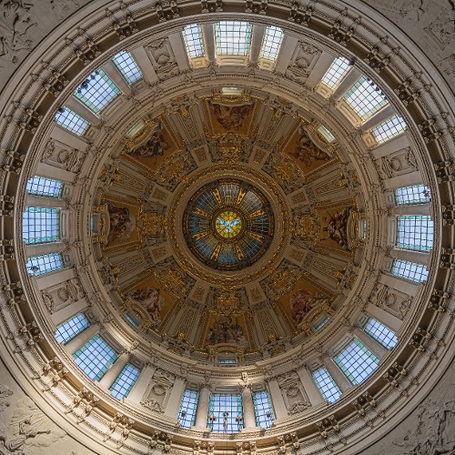 Kuppel Innenansicht Berliner Dom