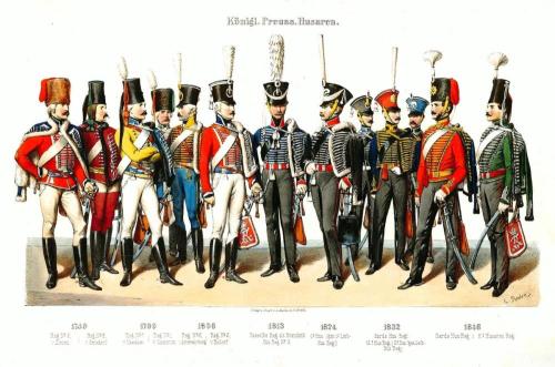 Edmund Rabe / Wikipedia: Infestus 969. Königlich preussische Husaren, Verlag u. Druck L. Sachse & Co Berlin 1850 (2015) Bild zum Schlagwort